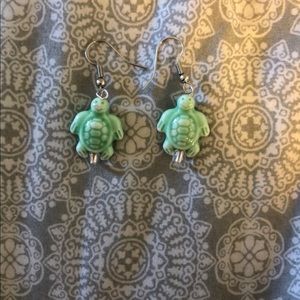 sea turtle earrings